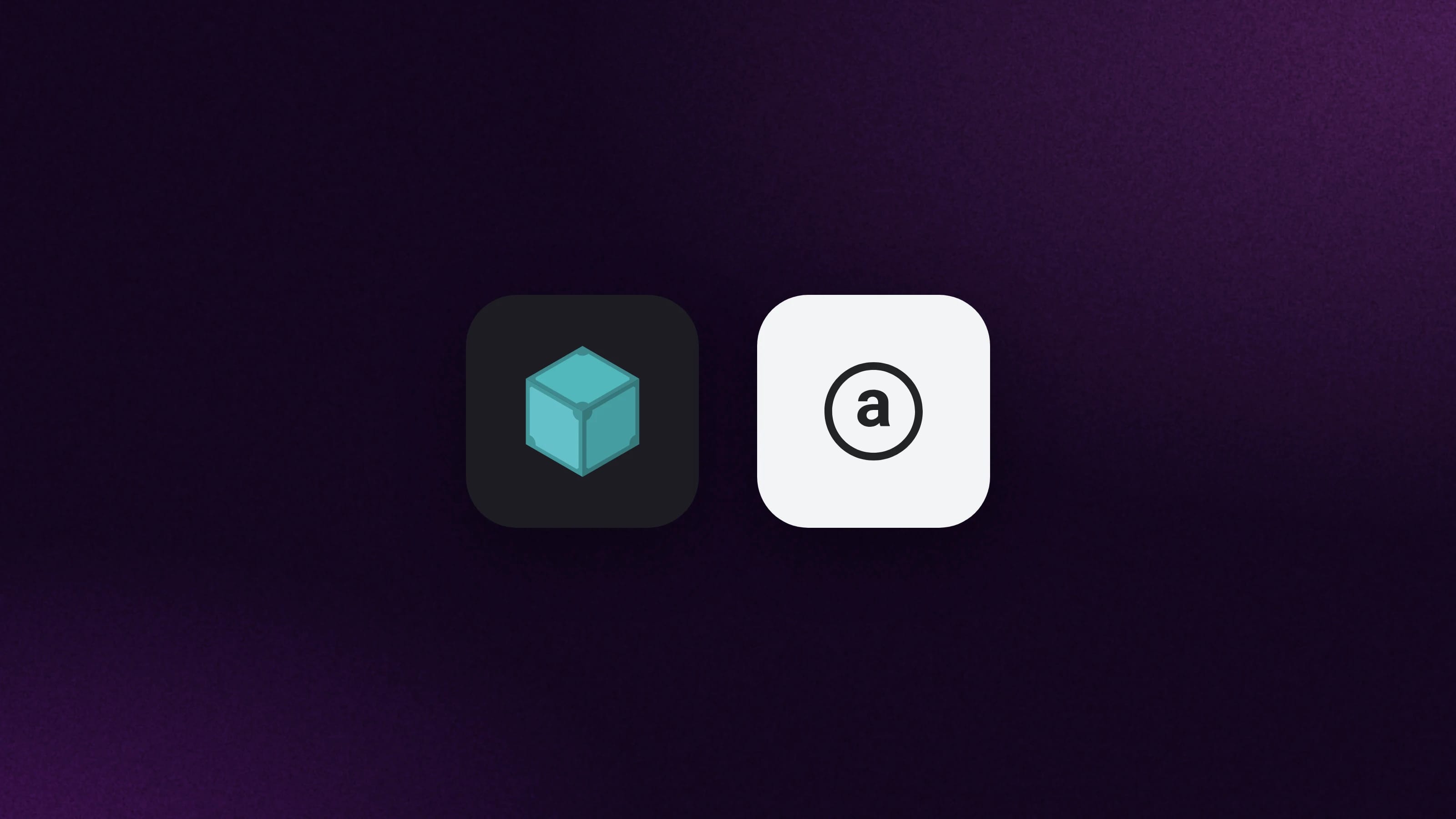 Larger IPFS and Arweave logos on a dark background with a subtle violet gradient