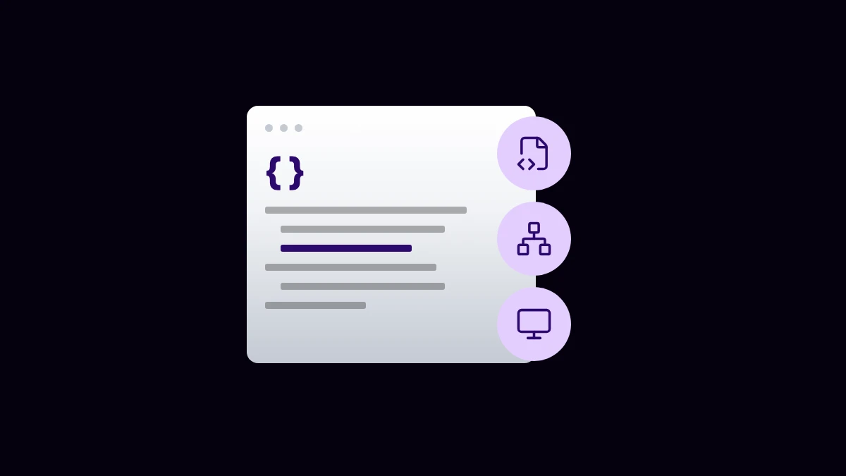 Editor de código junto a símbolos de contrato, red y aplicación