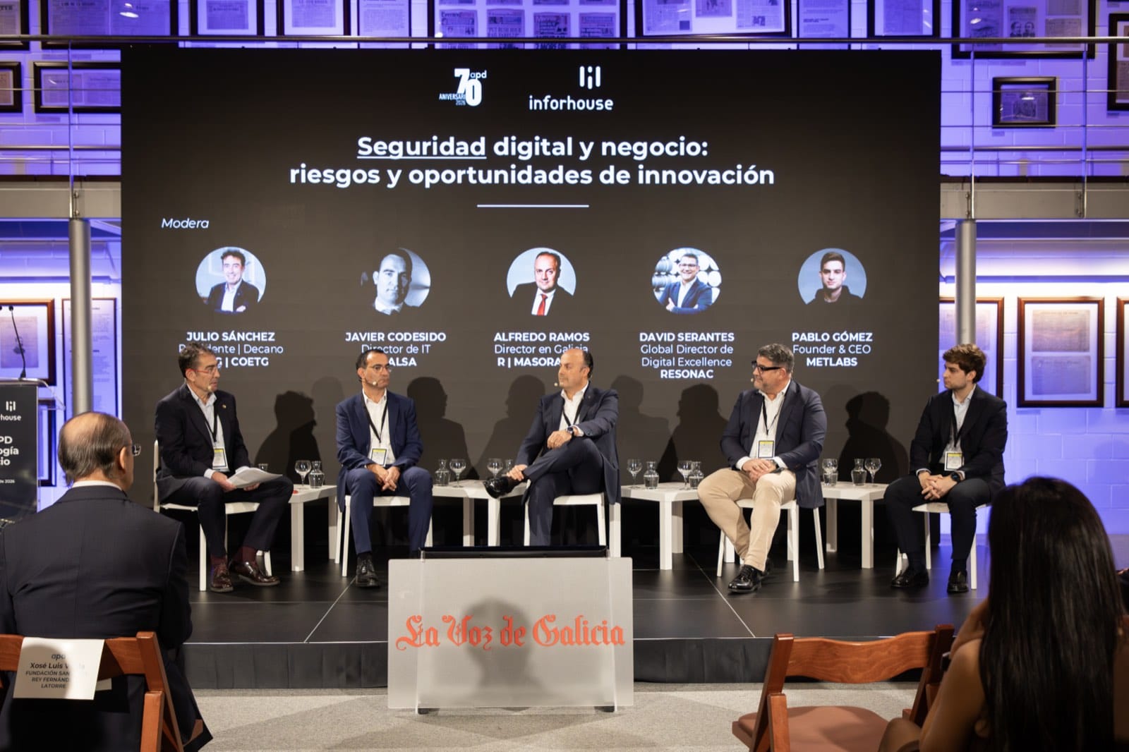 APD Forum panel in A Coruña on digital security and business