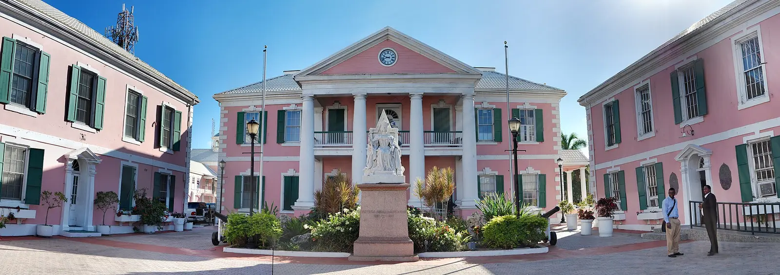 Bahamian Parliament buildings in Nassau