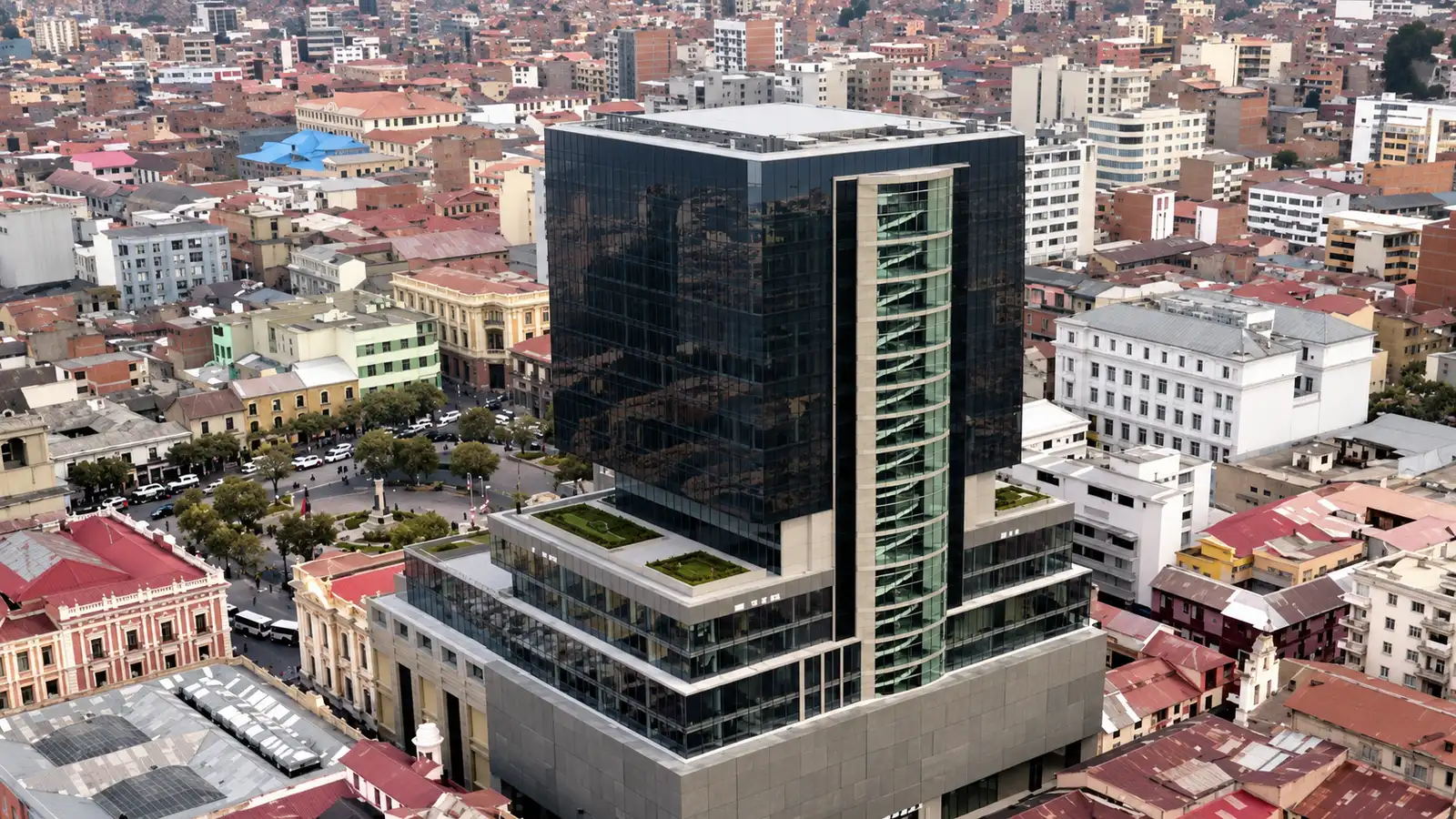 Edificio de la Asamblea Legislativa Plurinacional de Bolivia, en La Paz