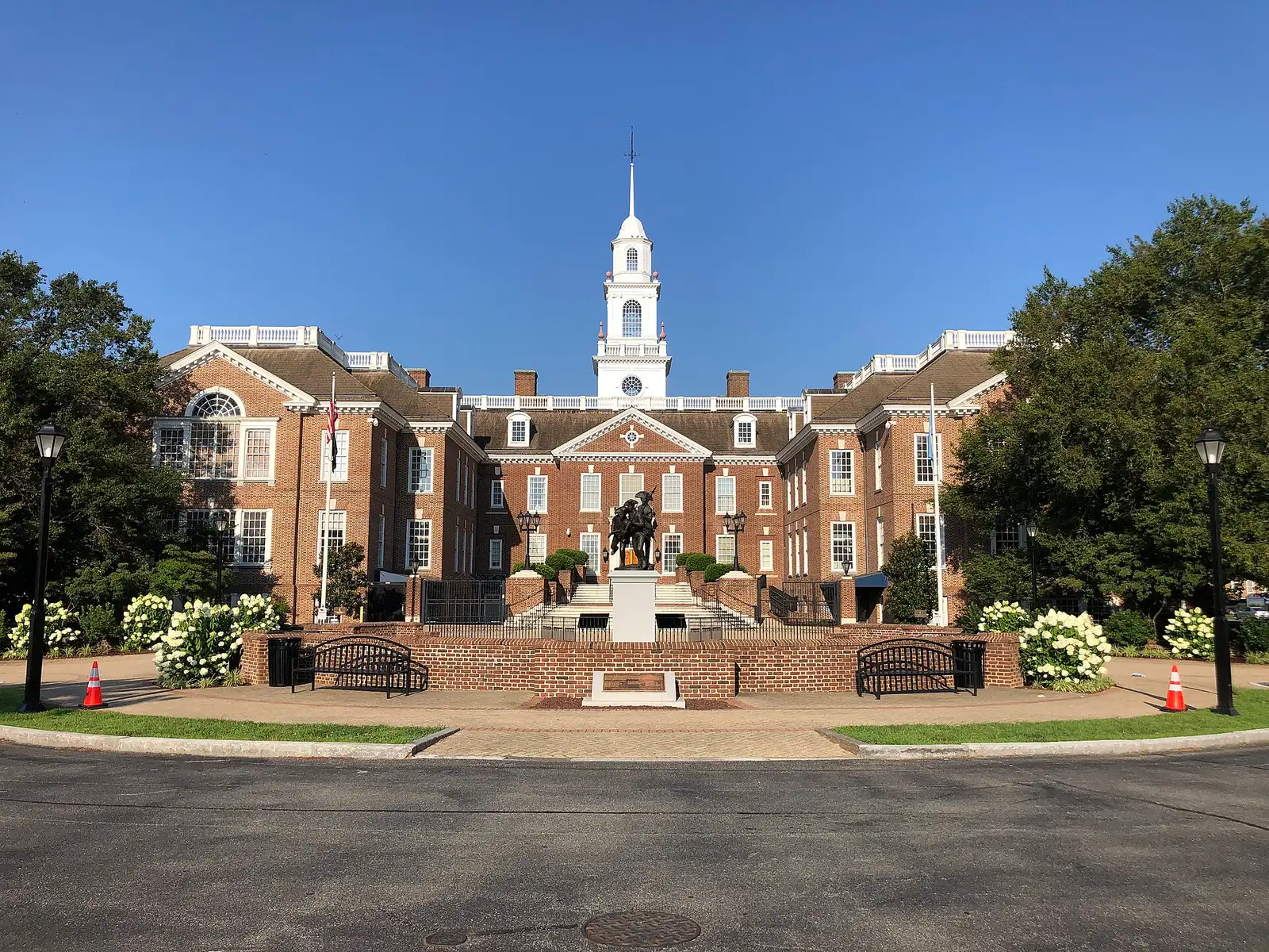 Legislative Hall, Delaware's state legislature building in Dover