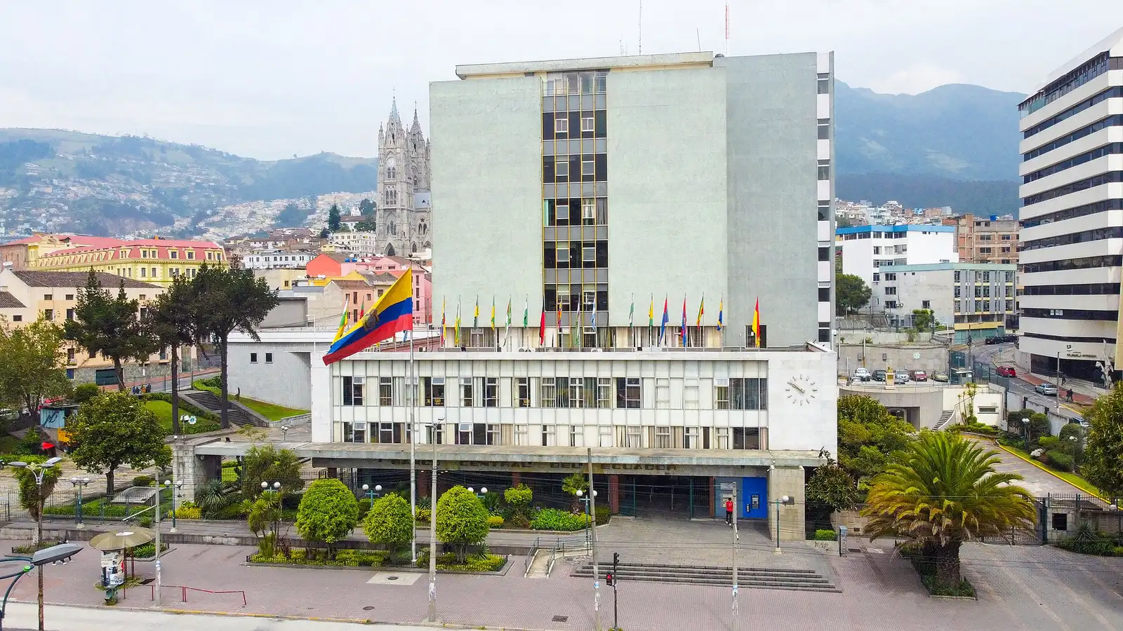 Central Bank of Ecuador building in Quito