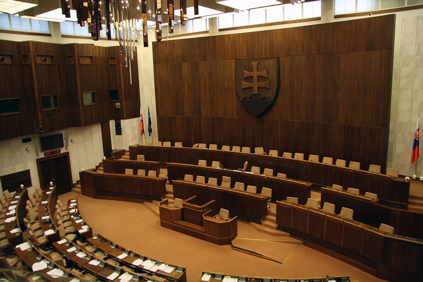 Hemiciclo del Consejo Nacional de la República Eslovaca, en Bratislava