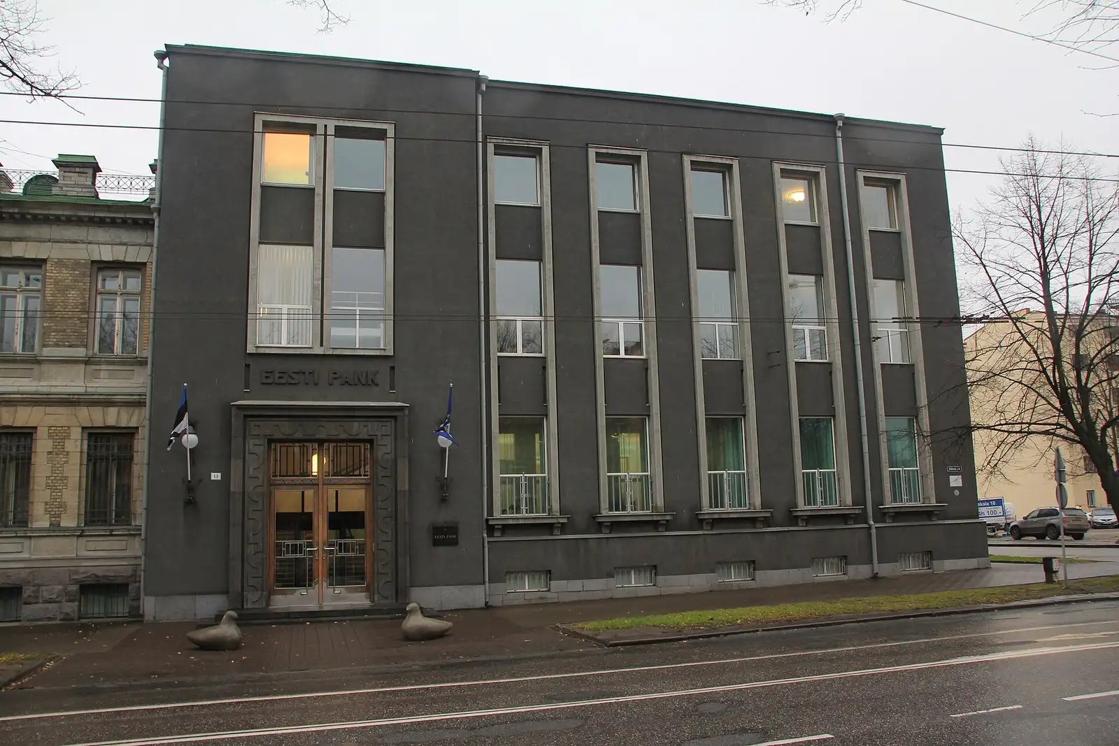 Bank of Estonia building in Tallinn