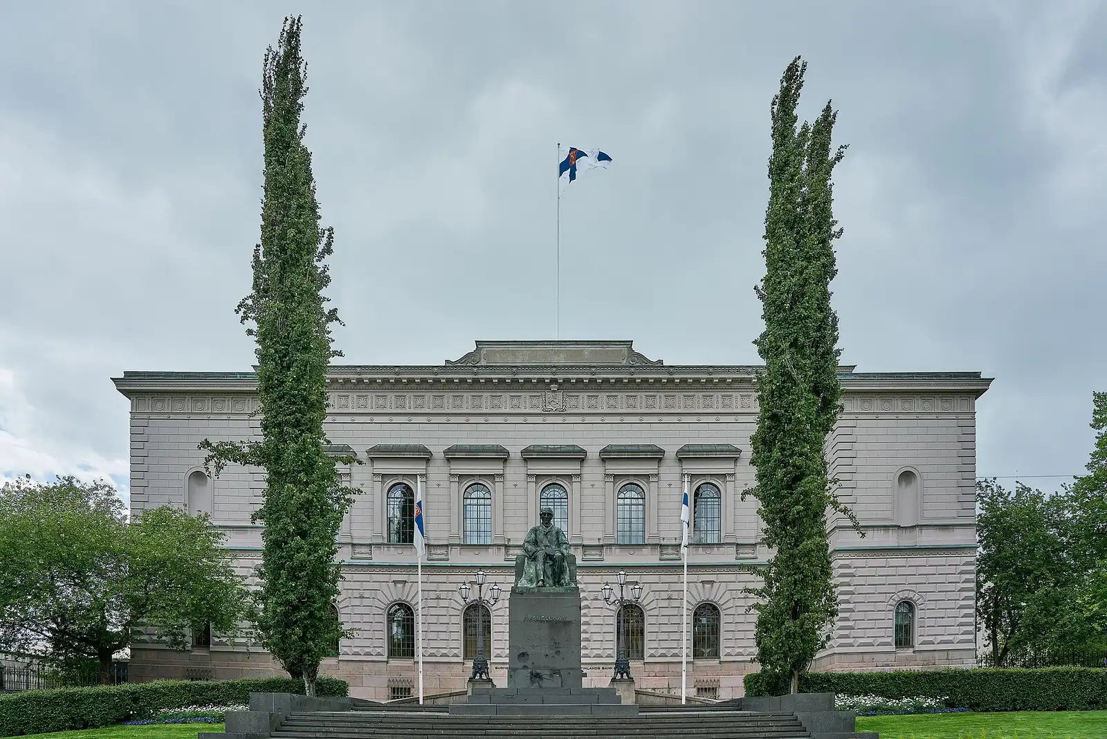 Bank of Finland building in Helsinki