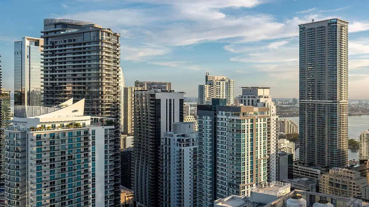 Skyscrapers in Miami's Brickell neighbourhood
