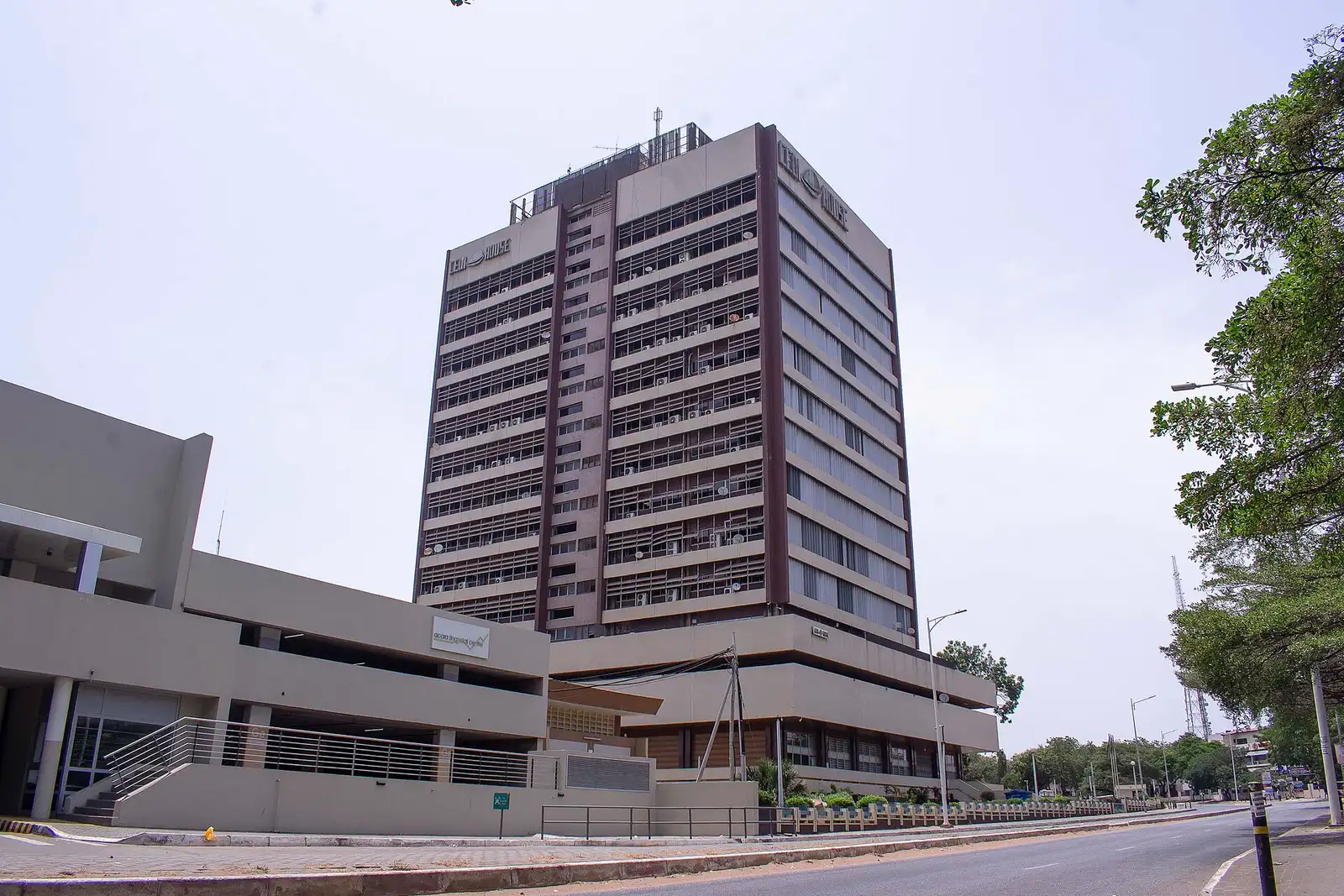 Cedi House, a building associated with the Bank of Ghana in Accra