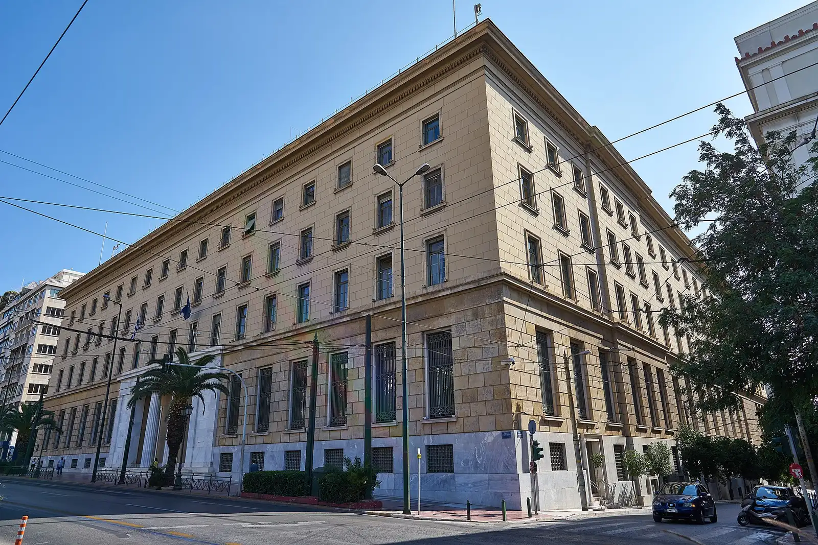 Bank of Greece headquarters in Athens