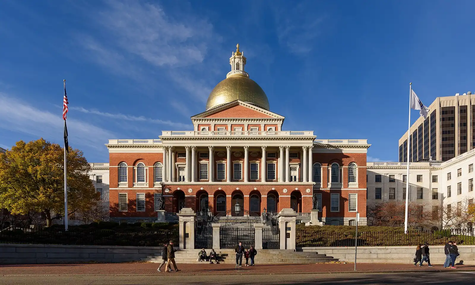 Massachusetts State House in Boston