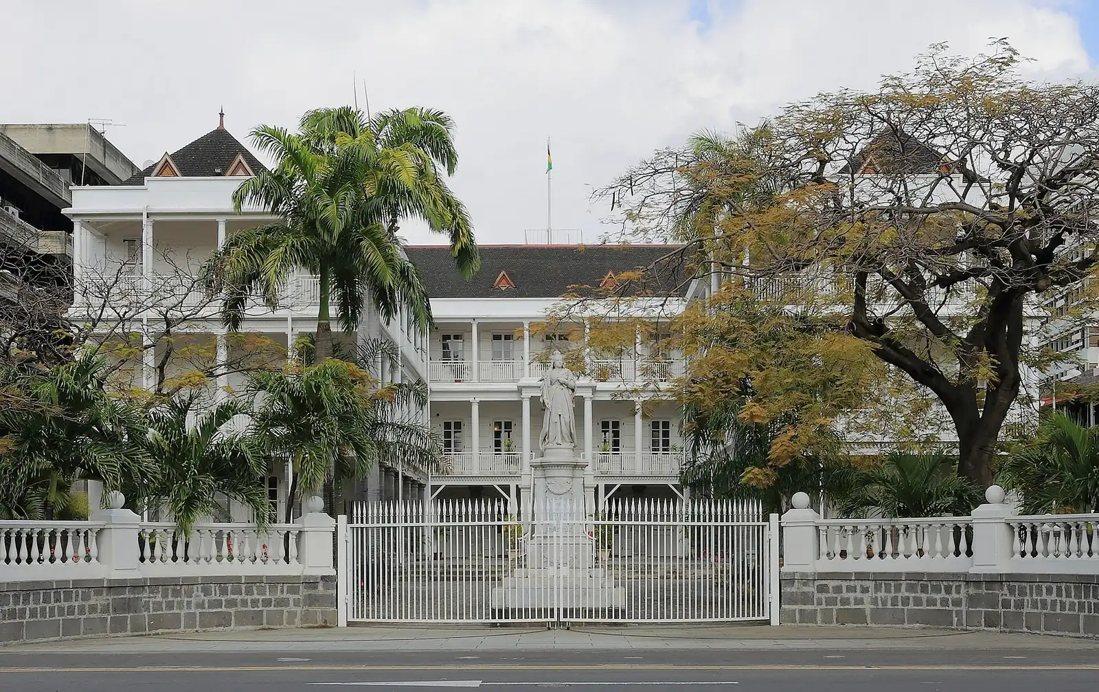 Government House in Port Louis, Mauritius