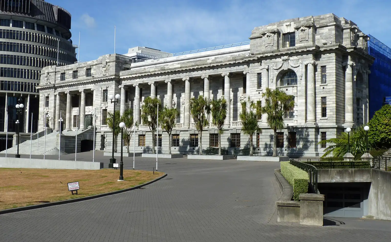New Zealand Parliament House in Wellington