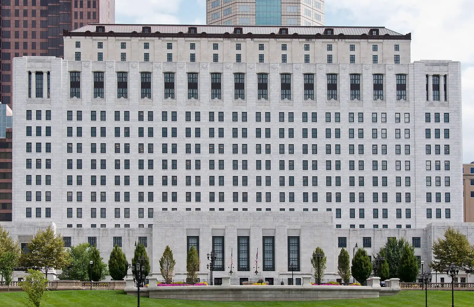 Thomas J. Moyer Ohio Judicial Center, home of the Supreme Court of Ohio in Columbus
