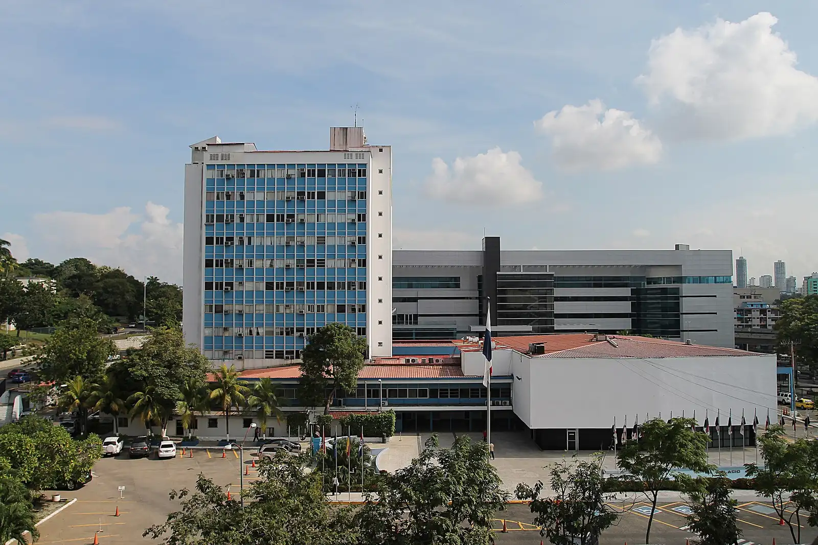 Edificio de la Asamblea Nacional de Panamá, en Ciudad de Panamá