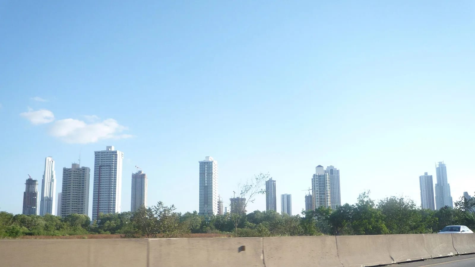 Costa del Este towers in Panama City