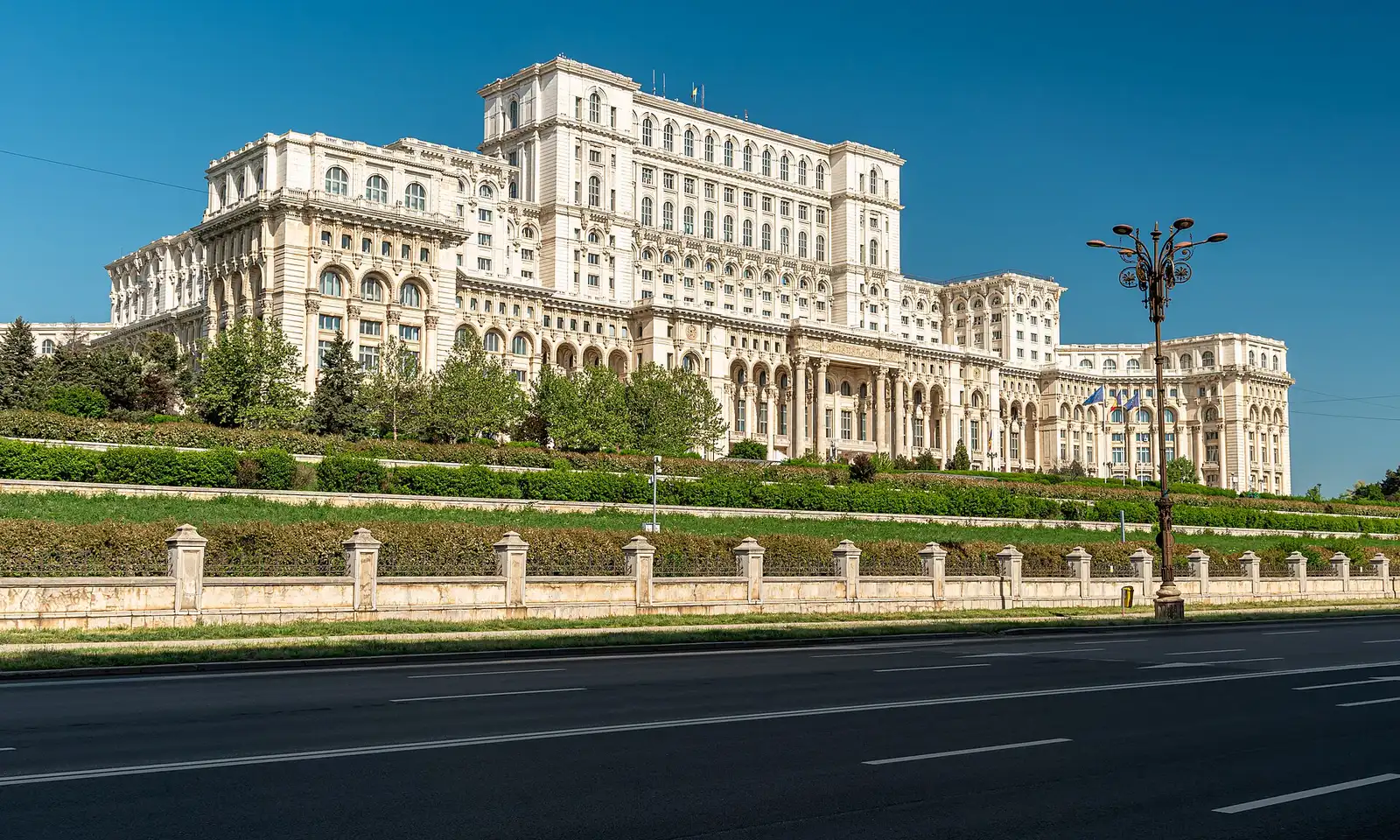 Palacio del Parlamento de Rumanía, en Bucarest