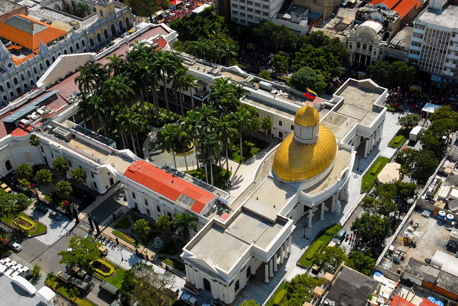 Federal Legislative Palace of Venezuela in Caracas