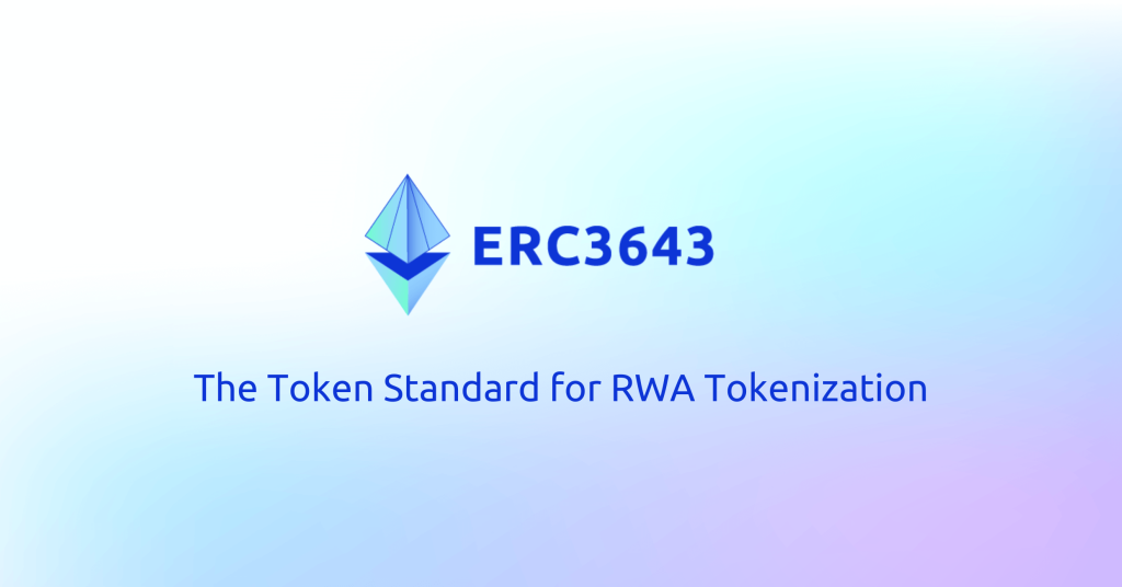 Standard for the Tokenization of Real Assets