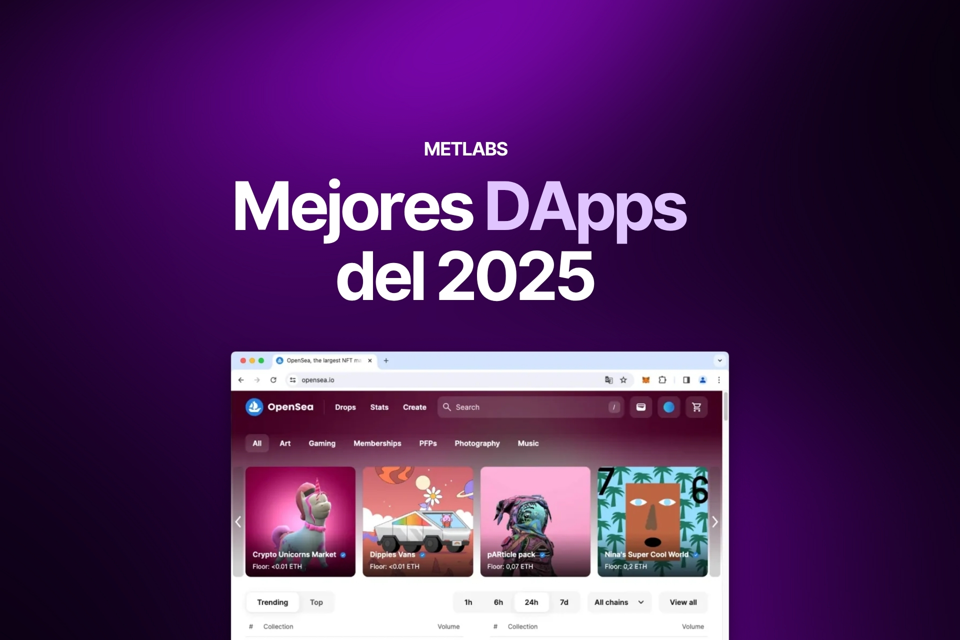 Mejores dApps 2025 Blockchain