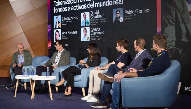 Metlabs en MERGE Madrid 2025: impulsando la evolución de la tokenización 1 Pablo Gómez CEO de Metlabs at Merge Madrid